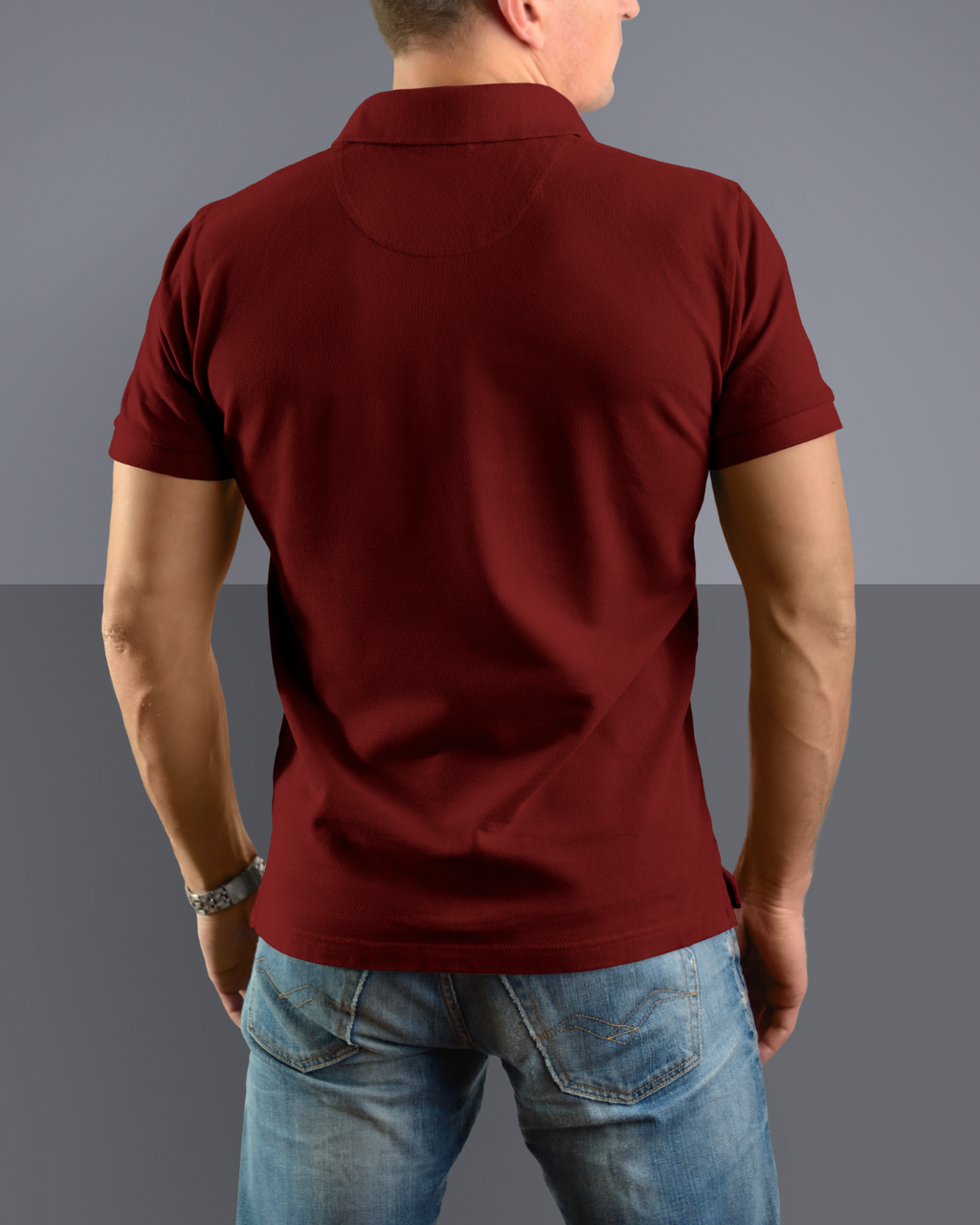 Marron Polo T shirt