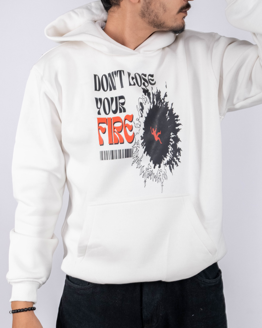 Don't Lose Your Fire - Graphic Designed Hoodie