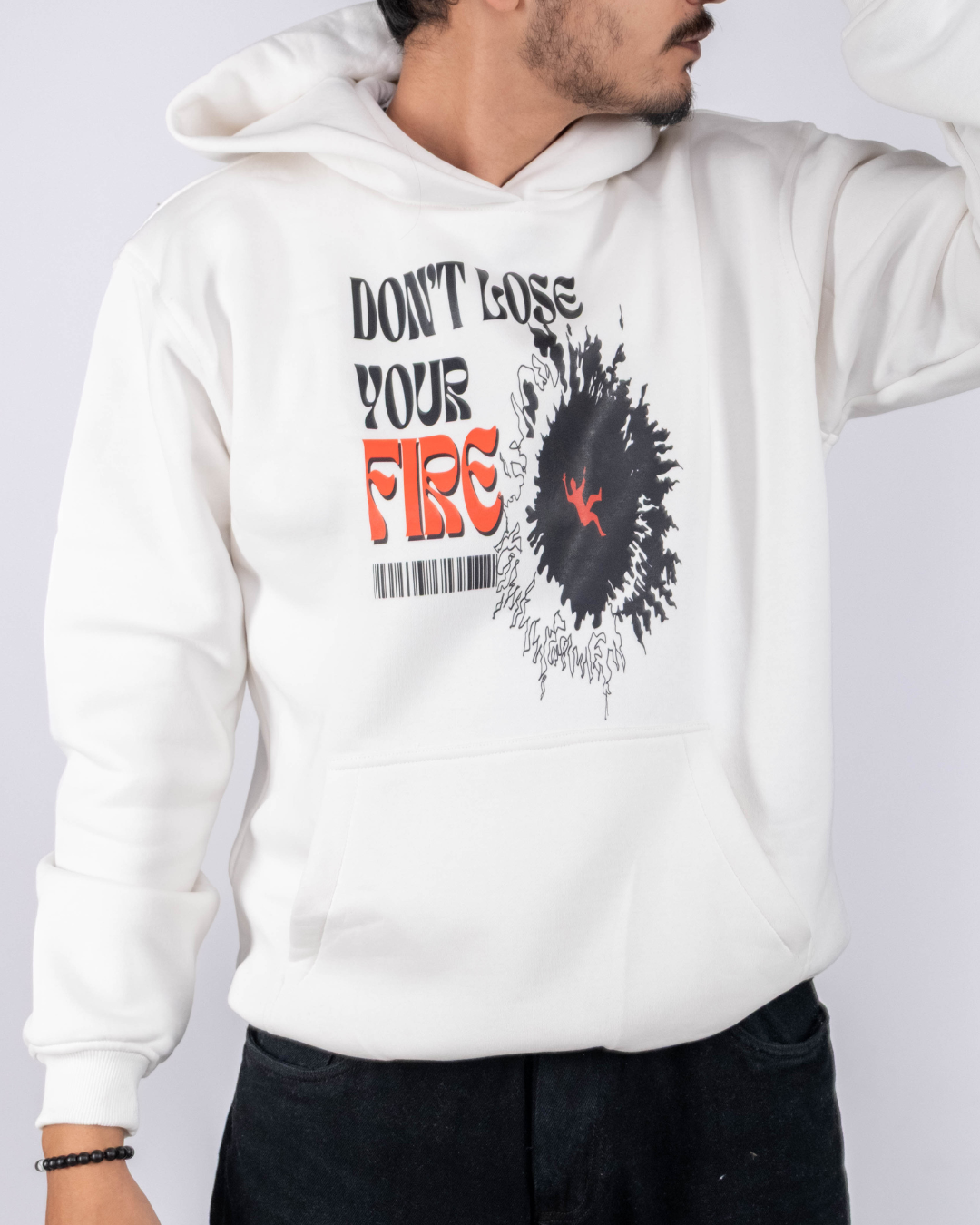 Don't Lose Your Fire - Graphic Designed Hoodie