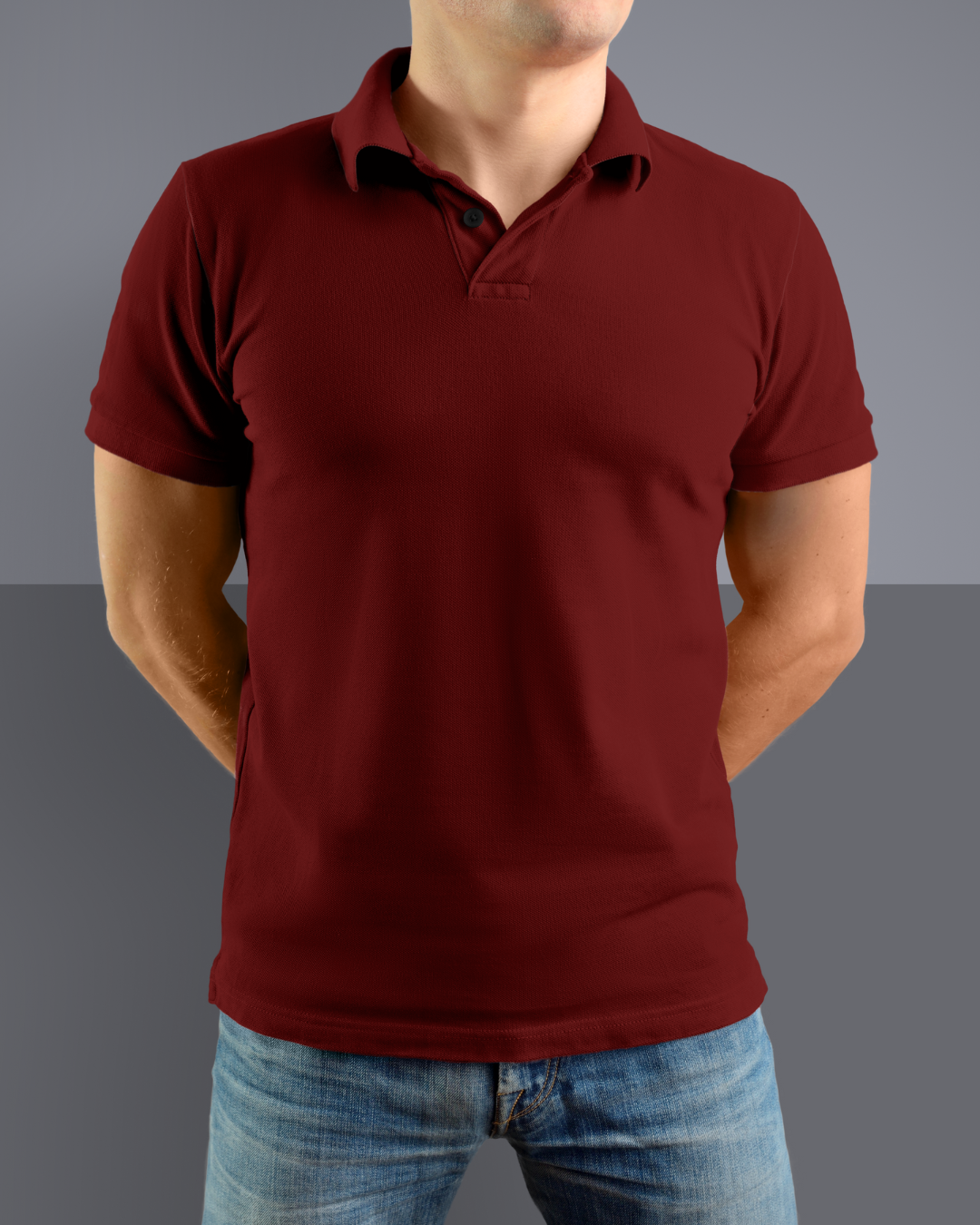 Marron Polo T shirt