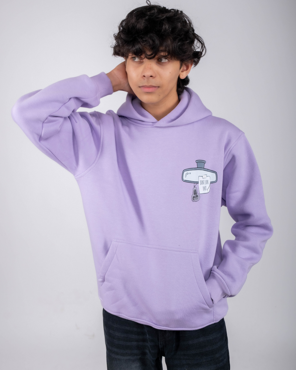Don't Look Back - Graphic Designed Hoodie