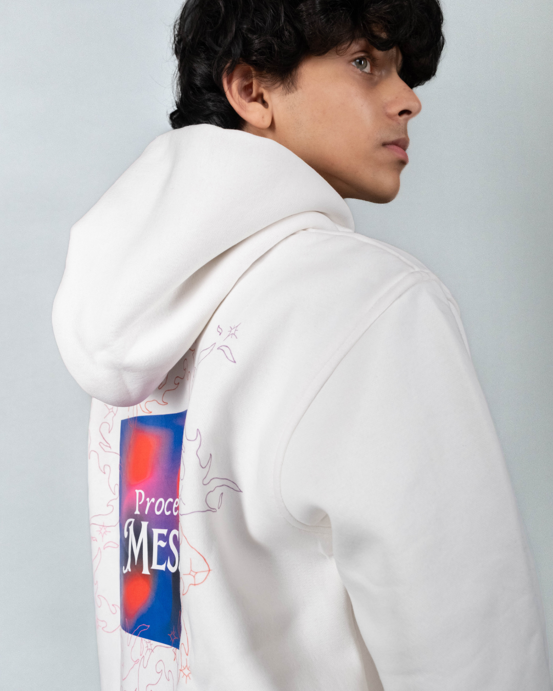 Process is Messy - Graphic Designed Hoodie