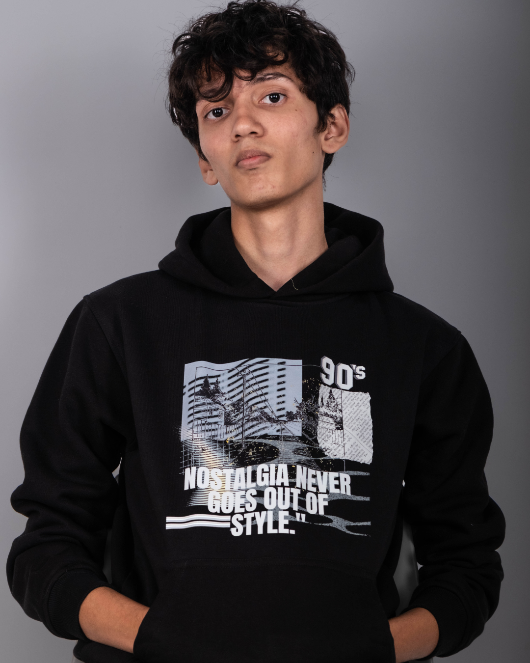 Nostalgia Never Goes Out of Style - Graphic Designed Hoodie