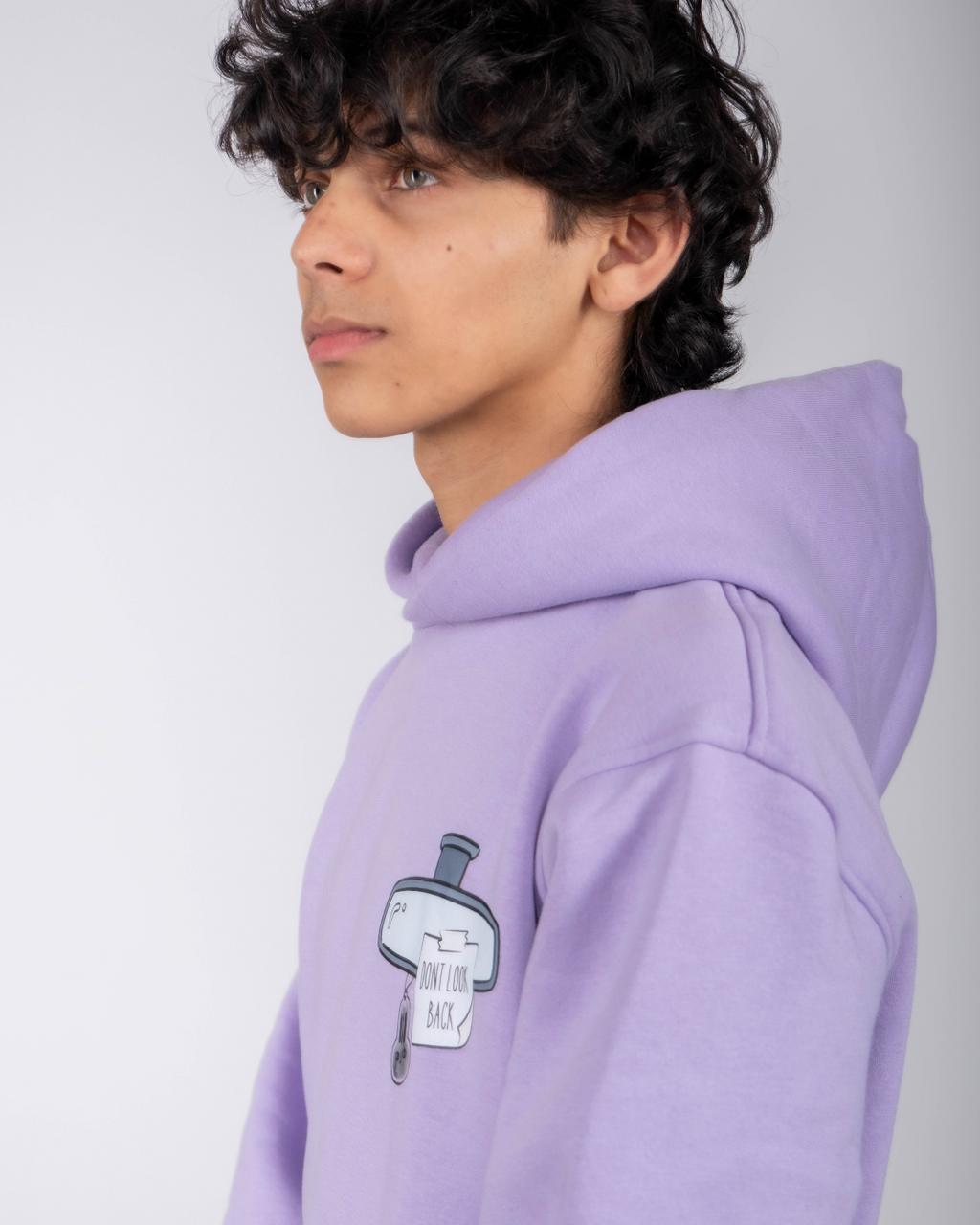 Don't Look Back - Graphic Designed Hoodie