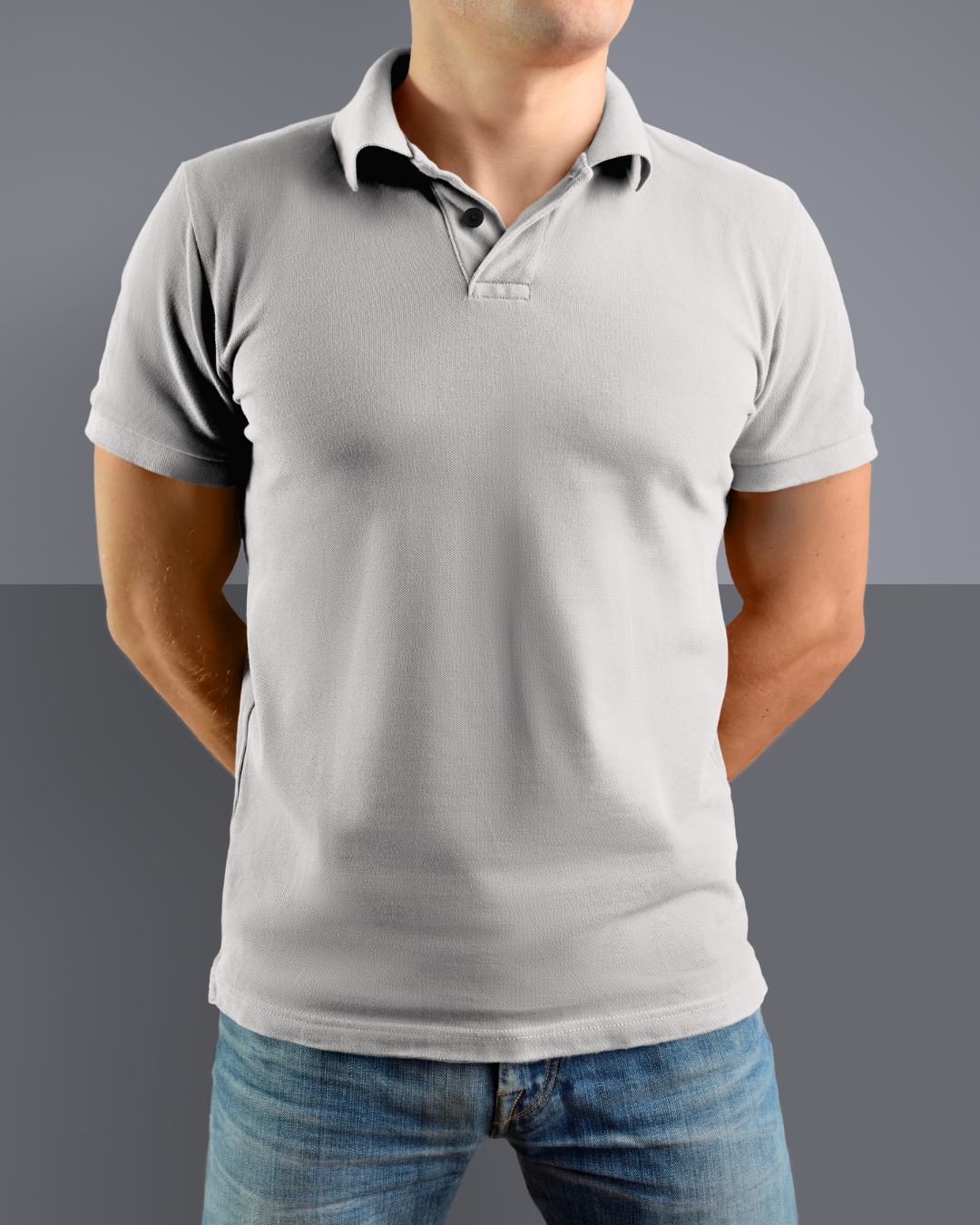 White Polo T shirt