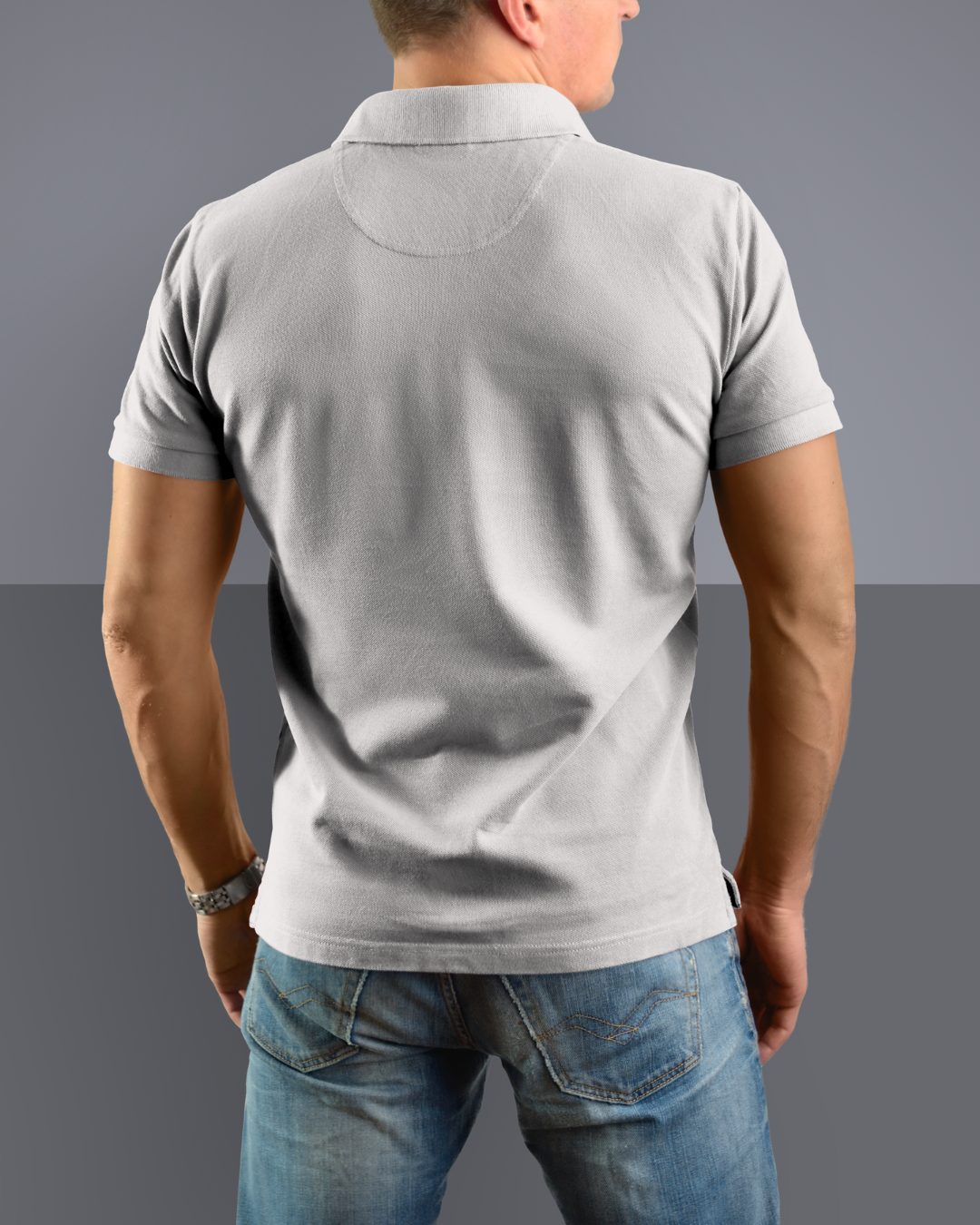 White Polo T shirt