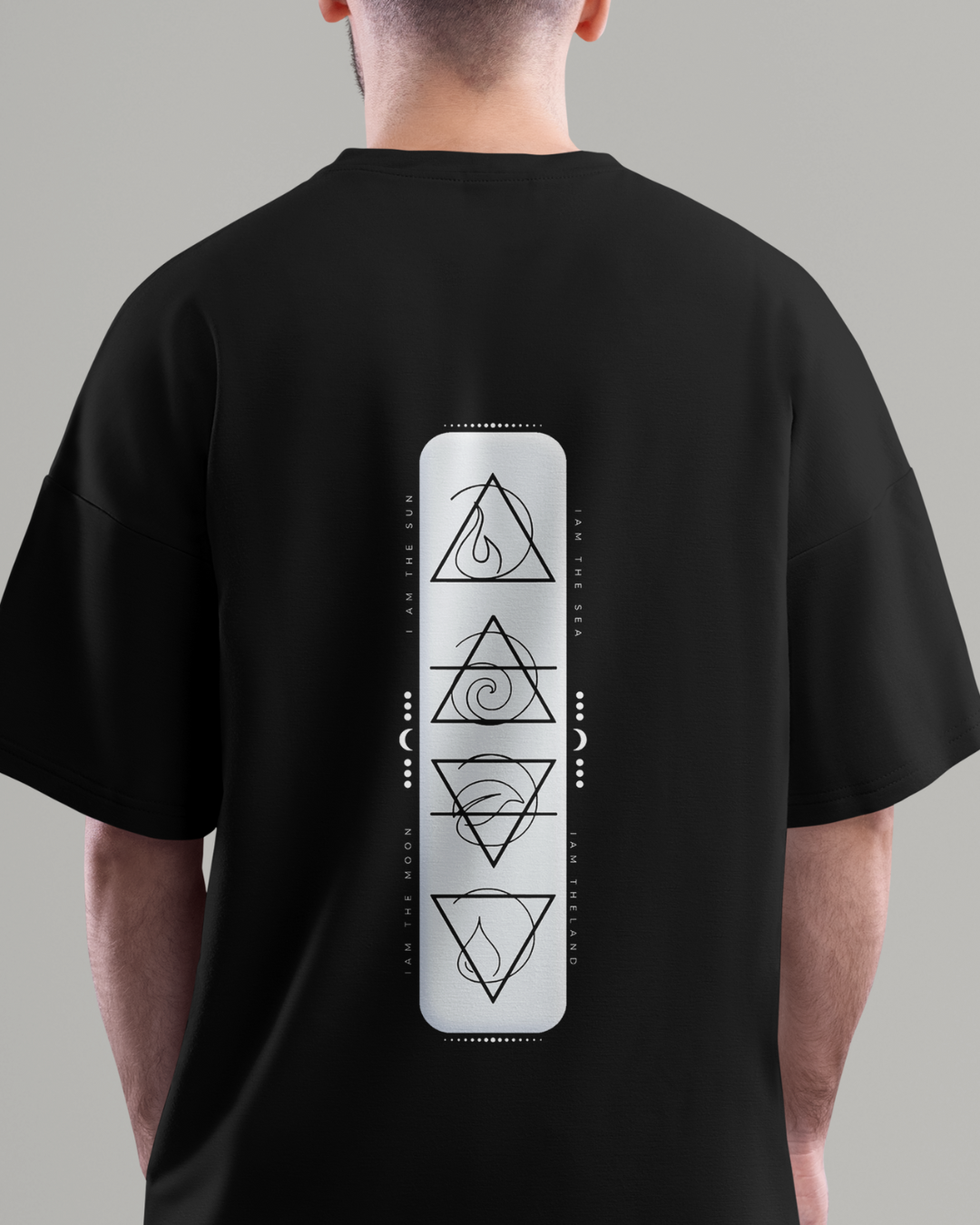 Elements Graphic Designed Oversized T shirts