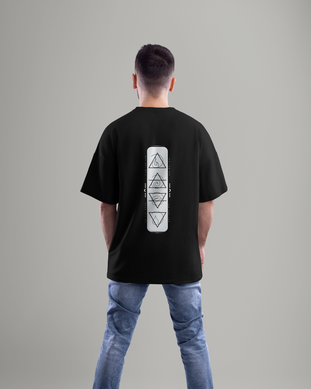 Elements Graphic Designed Oversized T shirts