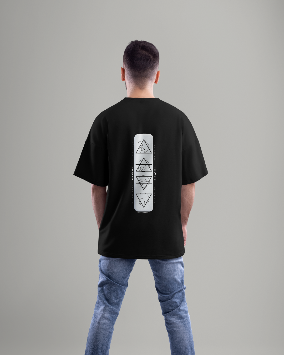 Elements Graphic Designed Oversized T shirts