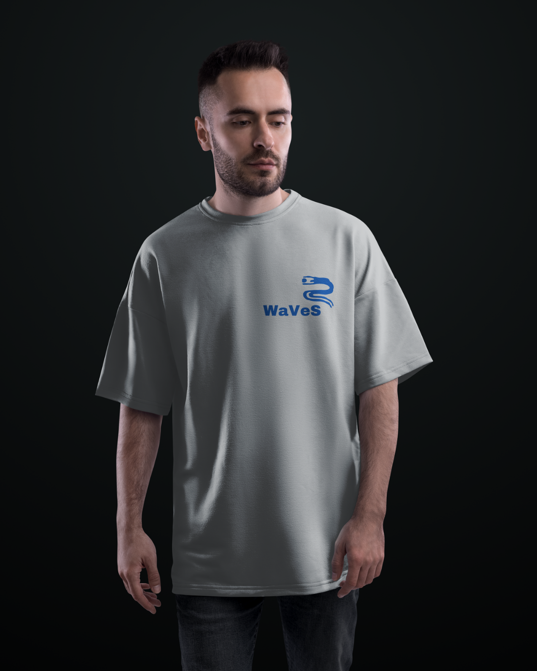 It comes in Waves  Graphic Designed Oversized T shirts