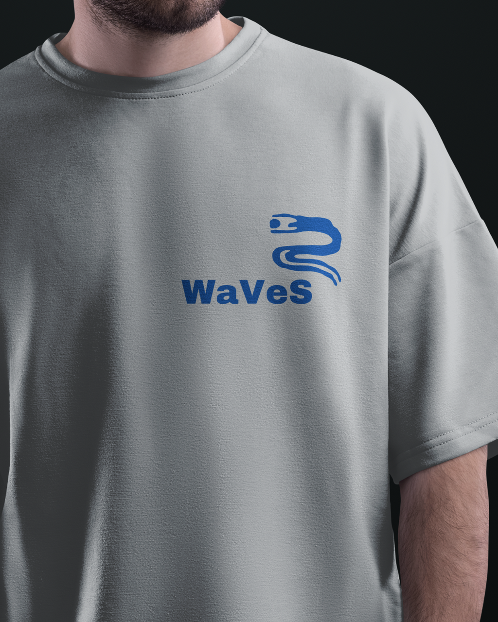 It comes in Waves  Graphic Designed Oversized T shirts