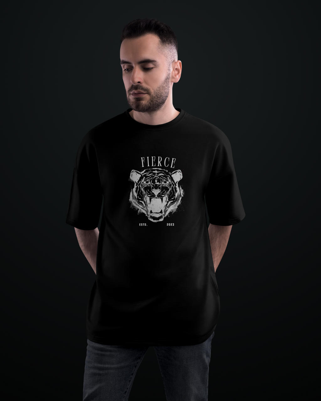 Fierce Graphic Designed Oversized T shirts