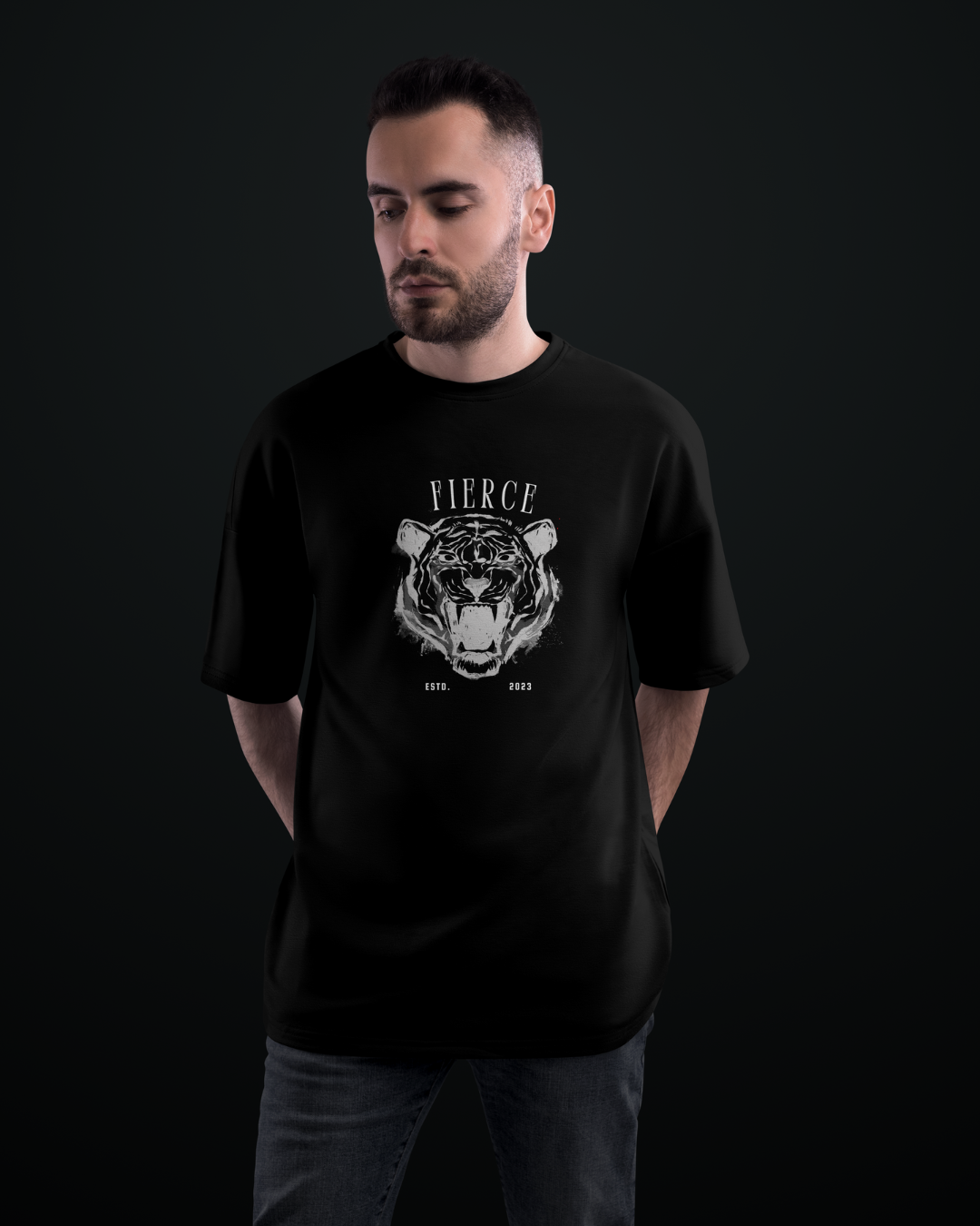 Fierce Graphic Designed Oversized T shirts