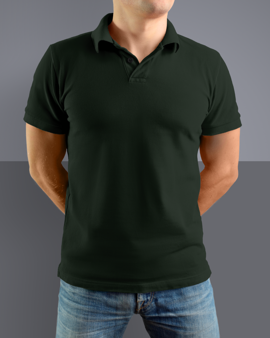 Green Polo T shirt
