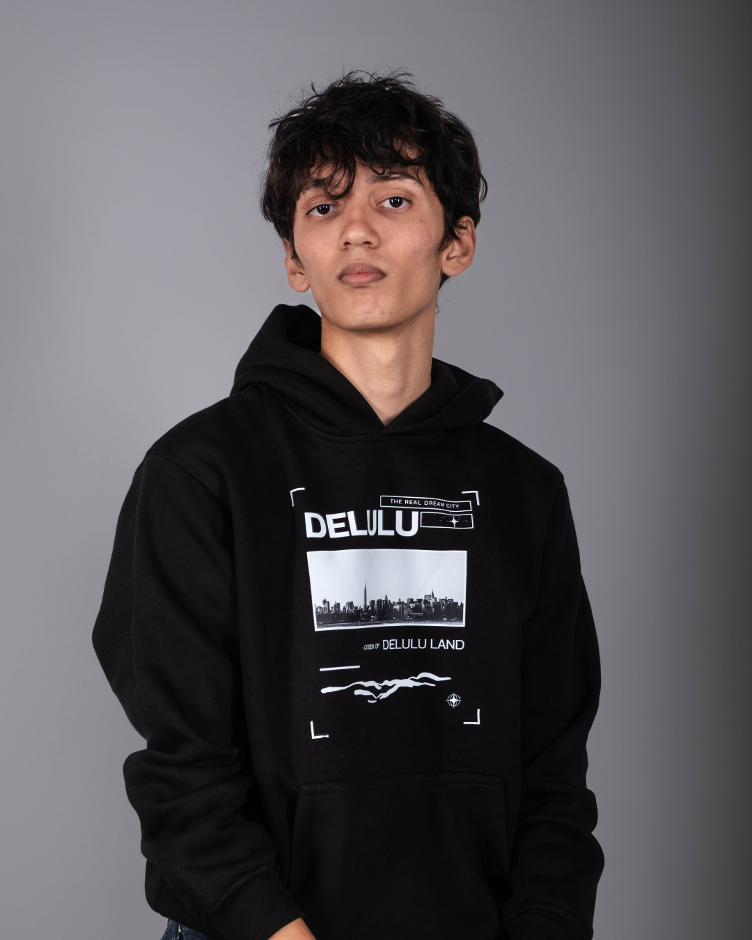 Delulu - Graphic Designed Hoodie