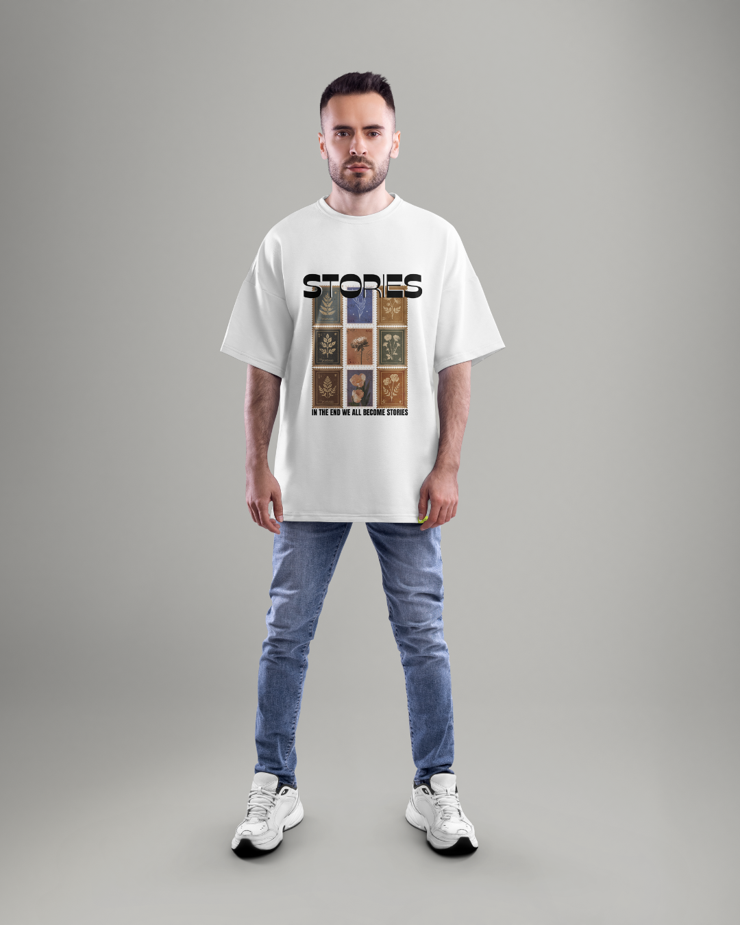 Stories Graphic Designed Oversized T shirts