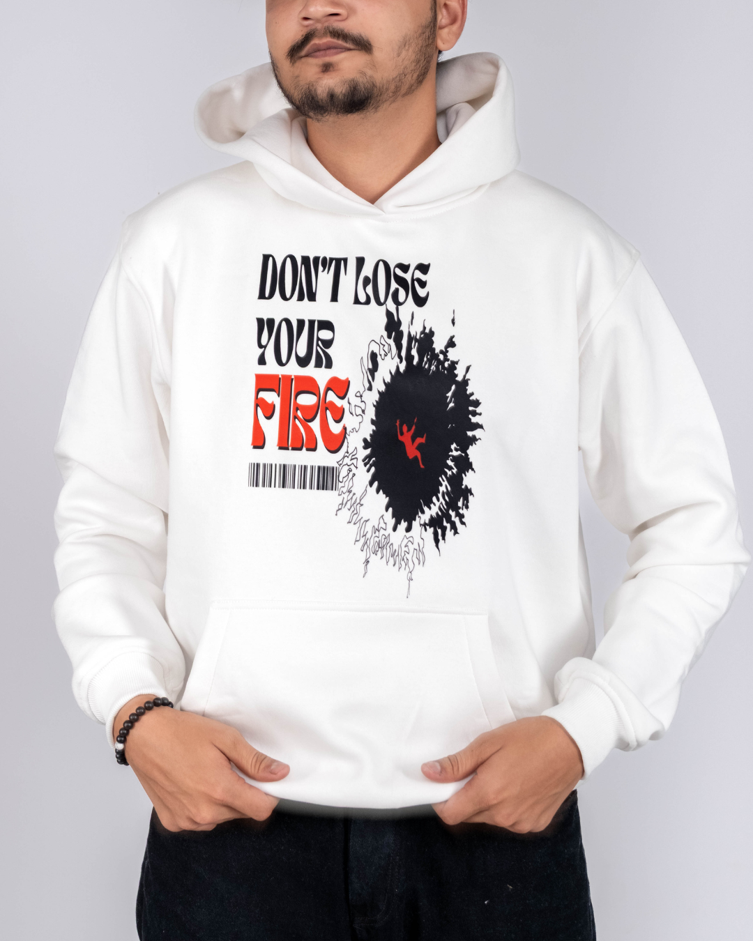Don't Lose Your Fire - Graphic Designed Hoodie