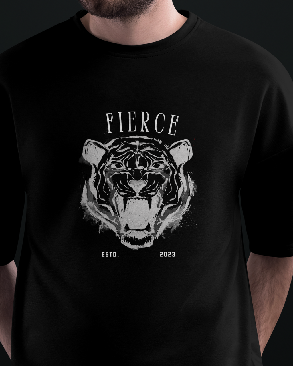 Fierce Graphic Designed Oversized T shirts