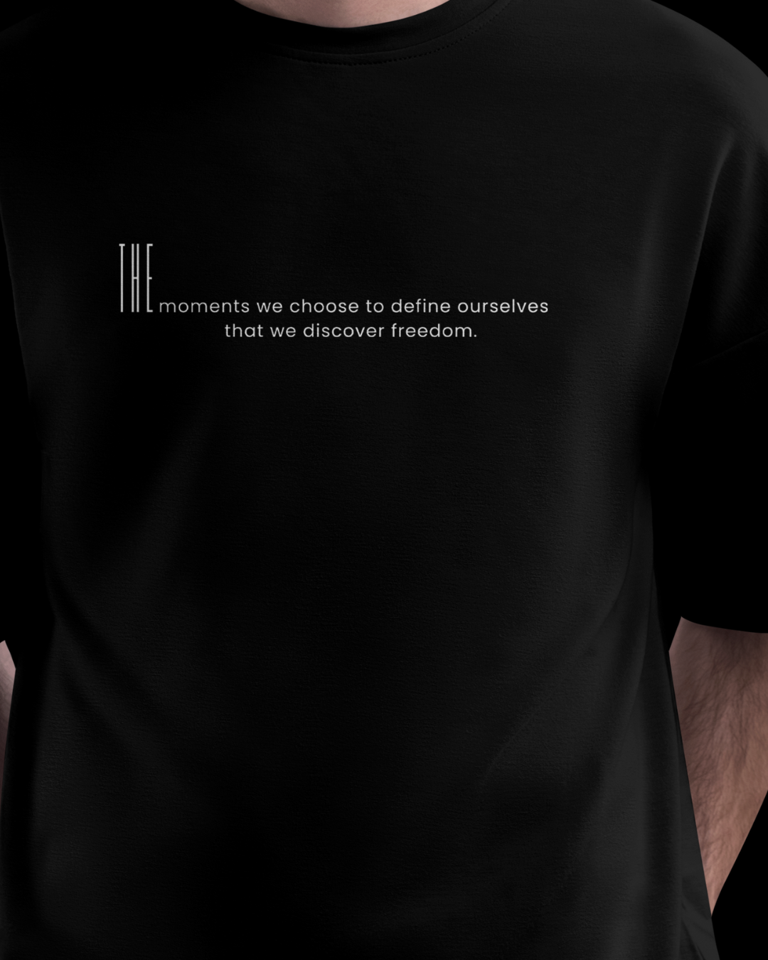 Moments Graphic Designed Oversized T shirts