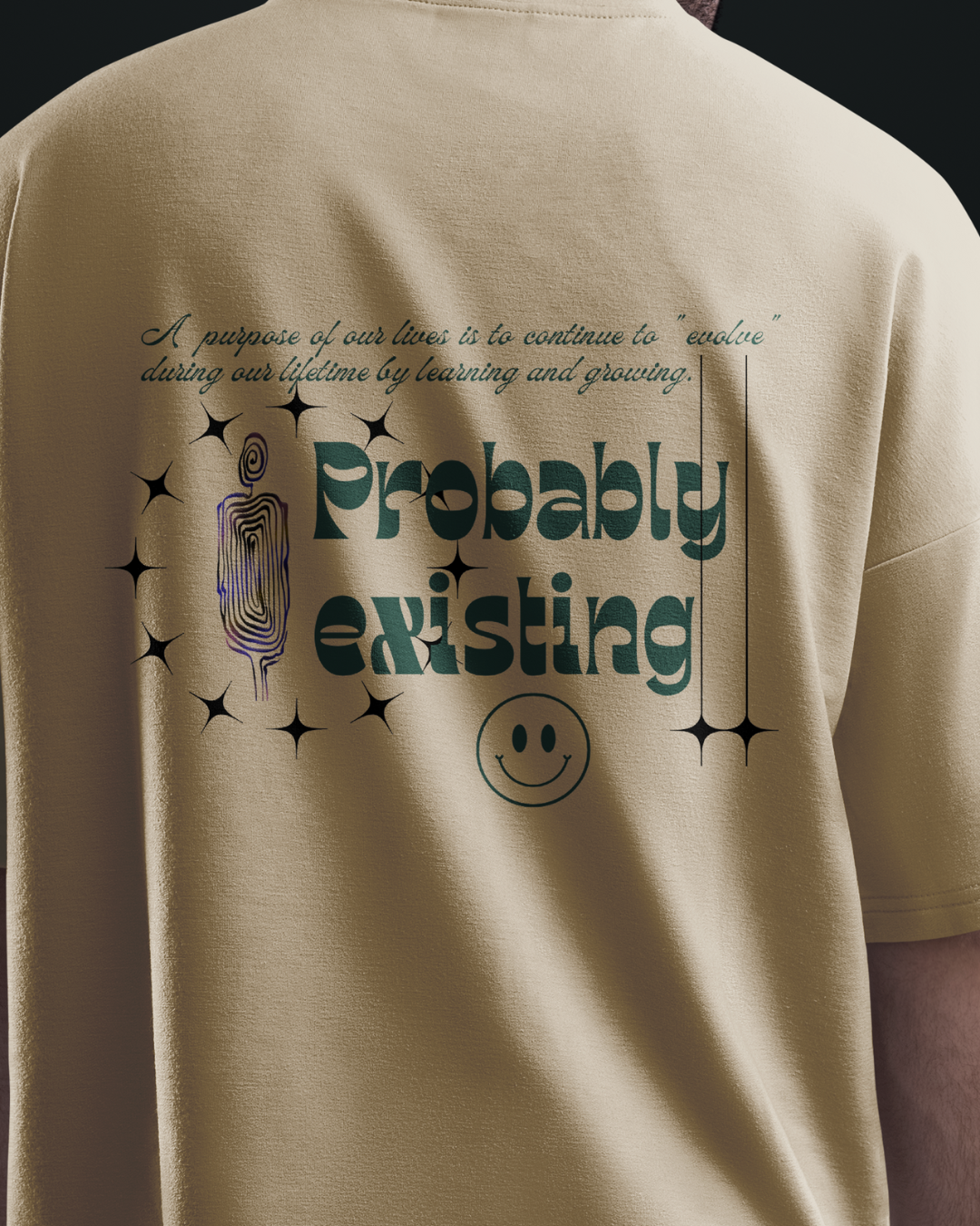 Probably Existing Graphic Designed Oversized T shirts