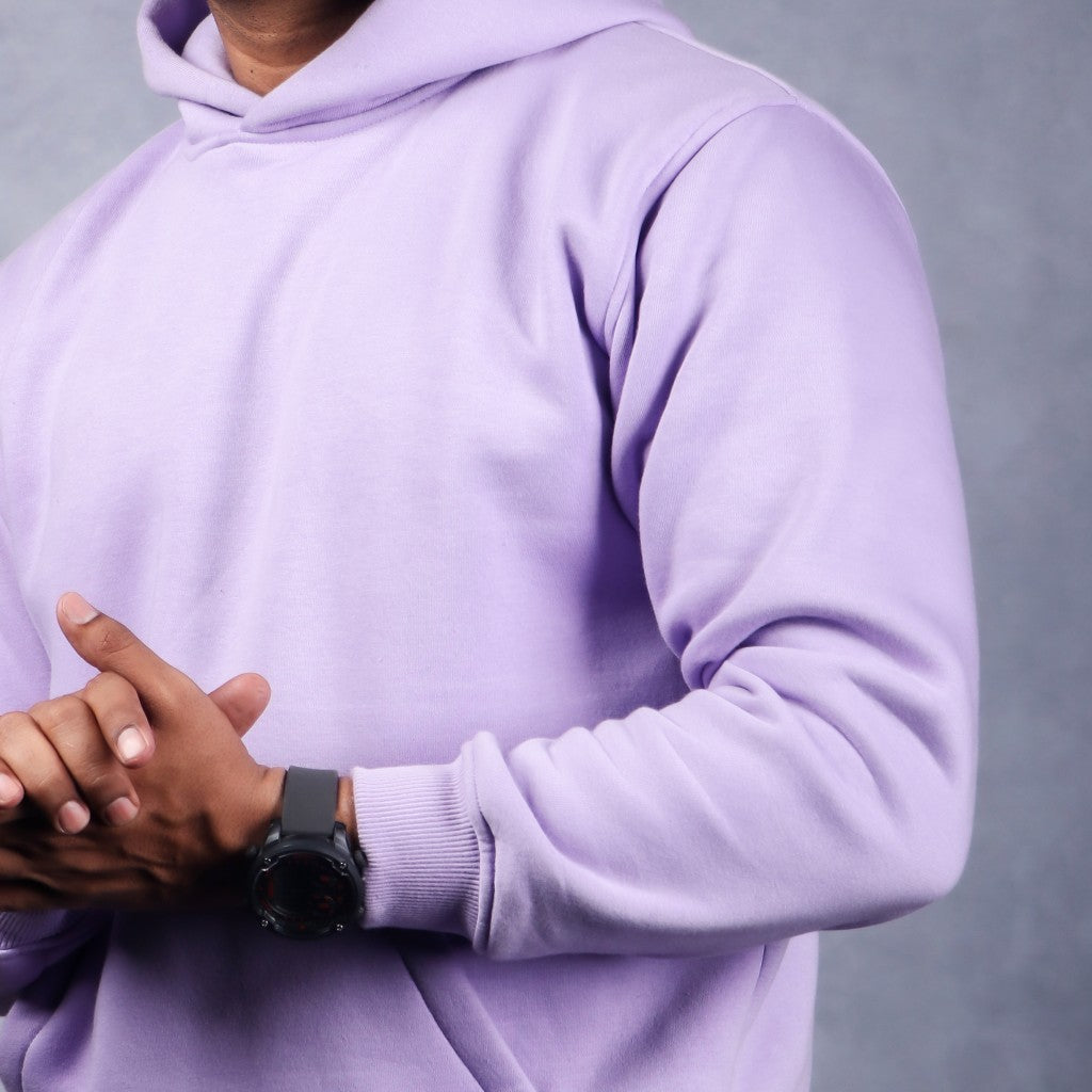Live what you love - Lavendor Coloured Hoodie